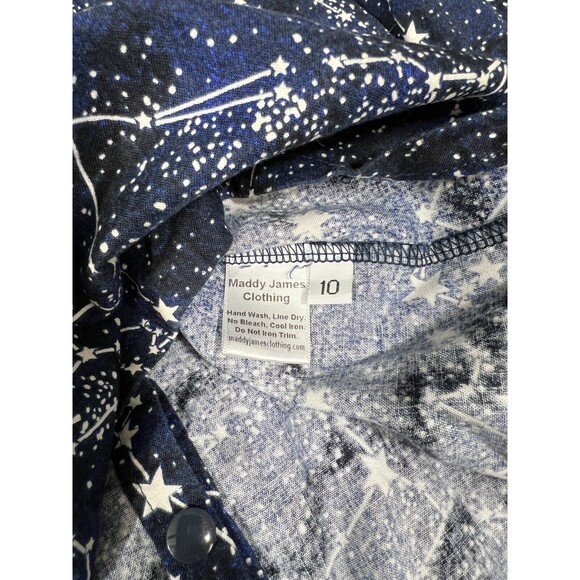 Maddy James Girls Size 10 Glow In The Dark Constellation Dress! - Picture 4 of 7